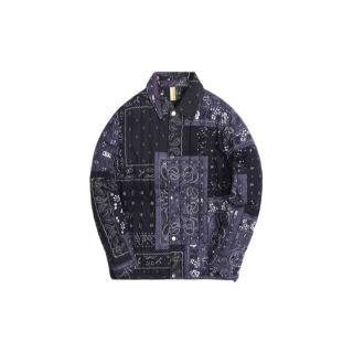 シュプリーム(Supreme)の２１ss Kith Carmine Coaches Jacket サイズM (ナイロンジャケット)