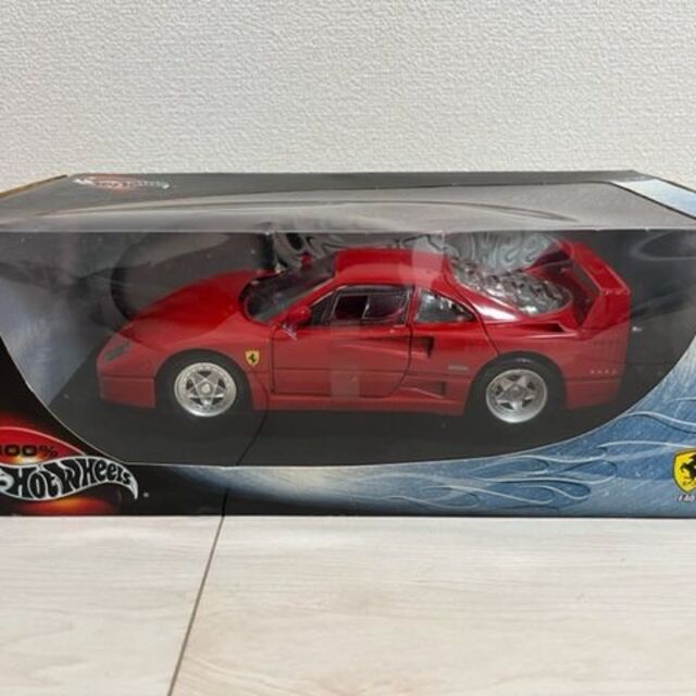 HOT WHEELS マテル 1/18 フェラーリ・F40 (レッド)-