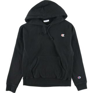 チャンピオン(Champion)の古着 チャンピオン Champion リバースウィーブ 復刻 単色タグ スウェットプルオーバーパーカー レディースM /eaa225916(トレーナー/スウェット)