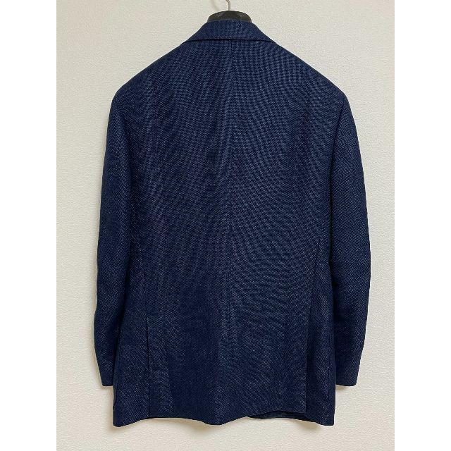 BEAMS F ネイビージャケット【ウール＆リネン／サイズ44】 BEAMS F ジャケット テーラードジャケット HANDMADE SAVILE