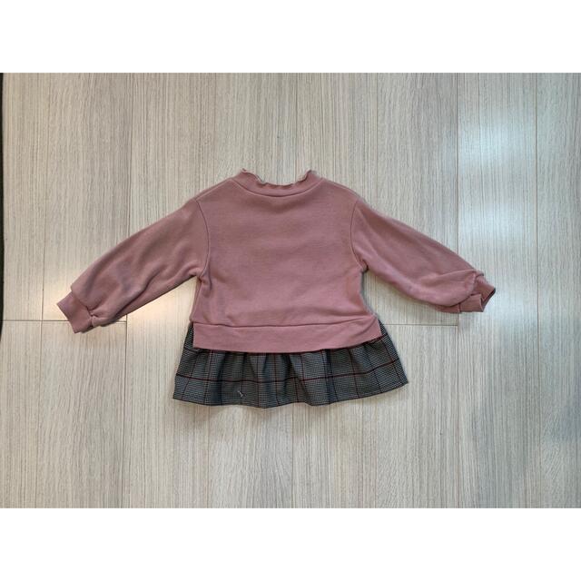 F.O.KIDS(エフオーキッズ)のアプレレクール　トップス　100cm キッズ/ベビー/マタニティのキッズ服女の子用(90cm~)(Tシャツ/カットソー)の商品写真