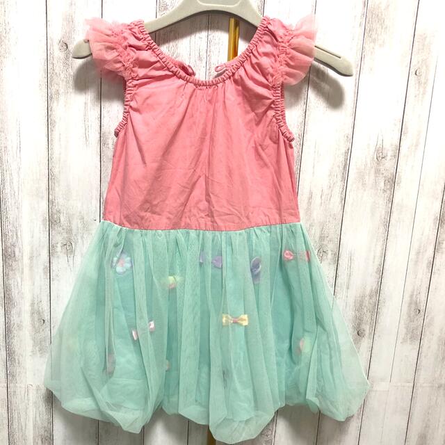 petit main(プティマイン)のパンパンチュチュ　120cm キッズ/ベビー/マタニティのキッズ服女の子用(90cm~)(ワンピース)の商品写真