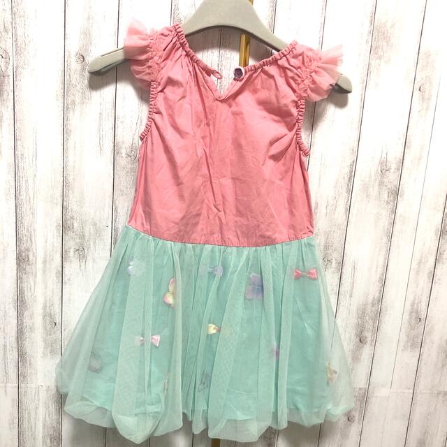 petit main(プティマイン)のパンパンチュチュ　120cm キッズ/ベビー/マタニティのキッズ服女の子用(90cm~)(ワンピース)の商品写真