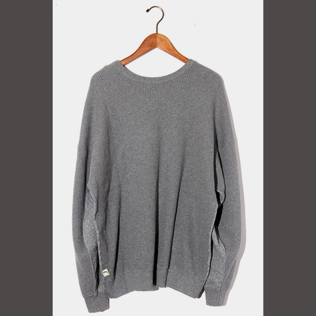 未使用品 2022AW SSZ BOTH SIDE KNIT M GRAY