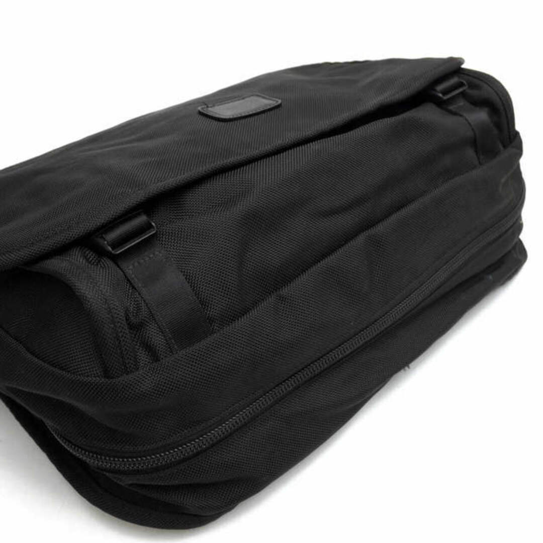 TUMI(トゥミ)のトゥミ／TUMI バッグ ショルダーバッグ 鞄 メンズ 男性 男性用ナイロン ブラック 黒  22173DH フラップ式 メッセンジャーバッグ ノートPC収納可 メンズのバッグ(ショルダーバッグ)の商品写真