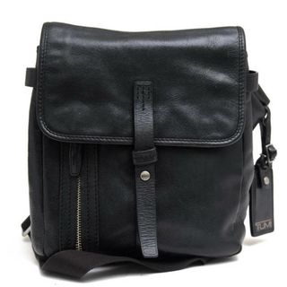 トゥミ(TUMI)のトゥミ／TUMI バッグ ショルダーバッグ 鞄 メンズ 男性 男性用レザー 革 本革 ブラック 黒  68151D Laredo Leather Silverton Flap Pouch ラレード シルバートン フラップポーチ シボ革 シュリンクレザー メッセンジャーバッグ(ショルダーバッグ)