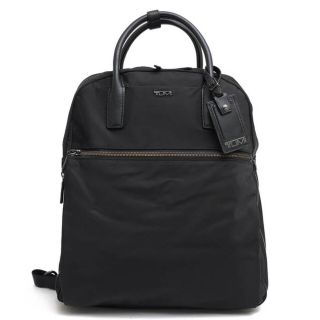 トゥミ(TUMI)のトゥミ／TUMI リュック バッグ バックパック レディース 女性 女性用ナイロン レザー 革 本革 ブラック 黒  196335 D VOYAGEUR Aden Backpack エイデン 2WAY トートバッグ ノートPC収納可 ユニセックス 男女兼用(リュック/バックパック)