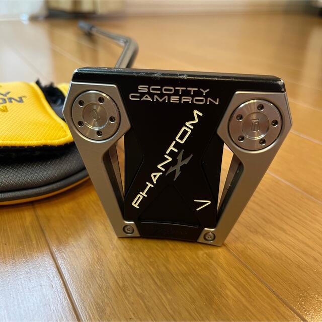 Scotty Cameron(スコッティキャメロン)の左利き用　スコッティキャメロン PHANTOM X 7 ファントム スポーツ/アウトドアのゴルフ(クラブ)の商品写真