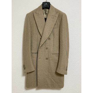 ラルディーニ(LARDINI)のDe Petrillo デ ペトリロ ベージュ ダブル チェスターコート 446(チェスターコート)