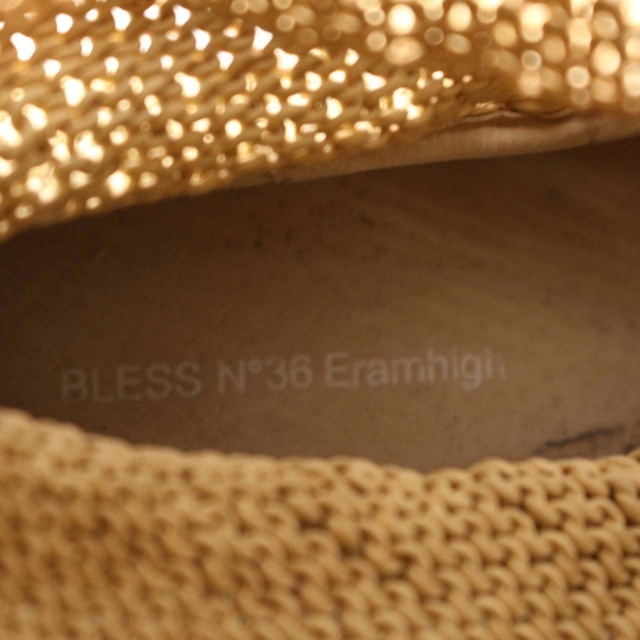 BLESS - ブレス N°36 Eramhigh ロングブーツ ルーズ 38 ベージュ BLESS - ブレス N°36 Eramhigh ロングブーツ ルーズ 38 ベージュ