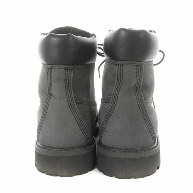 Timberland(ティンバーランド)のTimberland ショートブーツ ヌバックレザー US6W 24cm グレー レディースの靴/シューズ(ブーツ)の商品写真