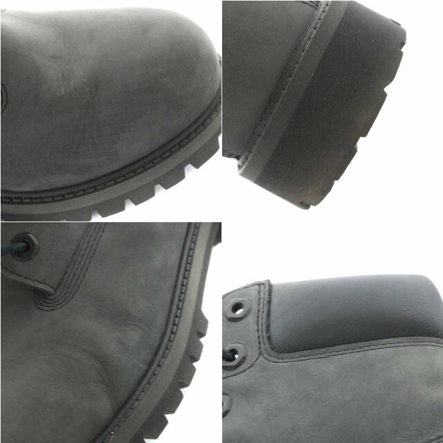 Timberland(ティンバーランド)のTimberland ショートブーツ ヌバックレザー US6W 24cm グレー レディースの靴/シューズ(ブーツ)の商品写真