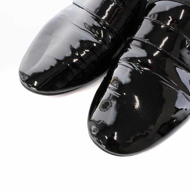 レペット Repetto エナメルシューズ フラット 38 24cm 黒 レペット Repetto エナメルシューズ フラット 38 24cm 黒