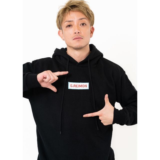 S.REIMON ボックスロゴ パーカー 黒 ブラック F suzuki | myglobaltax.com