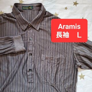 【017】ARAMIS メンズトップス L  開襟長袖(Tシャツ/カットソー(七分/長袖))