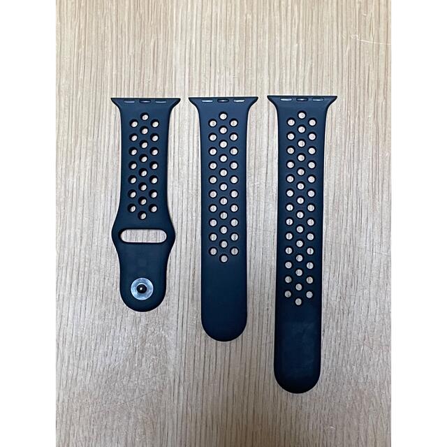 Apple Watch - Apple Watch NIKE スポーツバンド 純正 ブラック 40mm