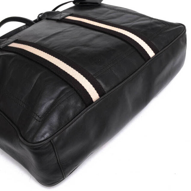 バリー/BALLY バッグ ブリーフケース ビジネスバッグ 鞄 ビジネス メンズ 男性 男性用レザー 革 本革 ブラック 黒 TAJEST-MD バリーストライプ