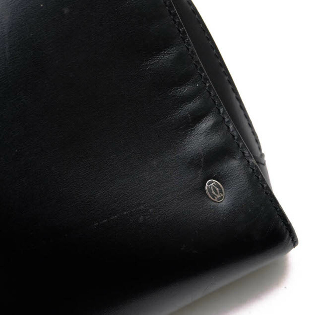 カルティエ／Cartier バッグ セカンドバッグ クラッチバッグ 鞄 メンズ 男性 男性用レザー 革 本革 ブラック 黒 L1000210  Pasha パシャ ラウンドジップ ラウンドファスナー