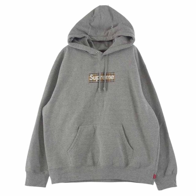 世界の Logo Box Burberry × 22SS パーカー シュプリーム Supreme
