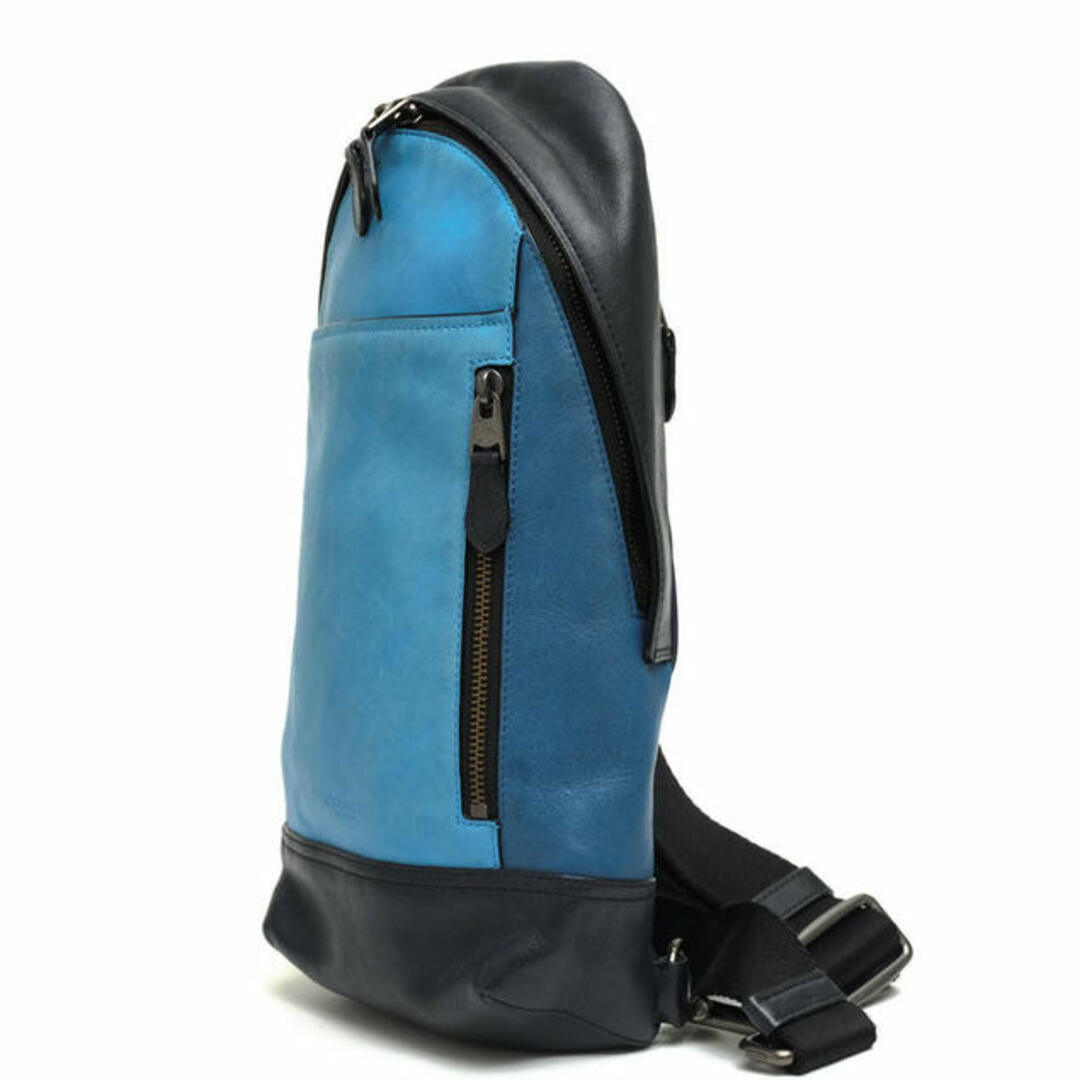 コーチ／COACH バッグ ショルダーバッグ 鞄 メンズ 男性 男性用レザー 革 本革 ブラック 黒  72096 manhattan sling pack マンハッタン スリング パック ボディバッグ