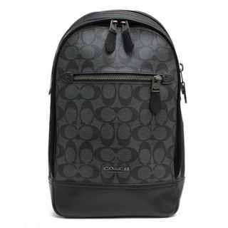 コーチ(COACH)のコーチ／COACH バッグ ショルダーバッグ 鞄 メンズ 男性 男性用PVC レザー 革 ブラック 黒  F37573 Graham Pack In Signature Canvas グラハム パック シグネチャー柄 ボディバッグ(ボディーバッグ)