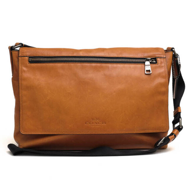 コーチ/COACH バッグ ショルダーバッグ 鞄 メンズ 男性 男性用レザー 革 本革 ブラウン 茶 F71642 Sullivan Messenger In Sport Calf Leather サリバン メッセンジャー メッセンジャーバッグ | フリマアプリ ラクマ