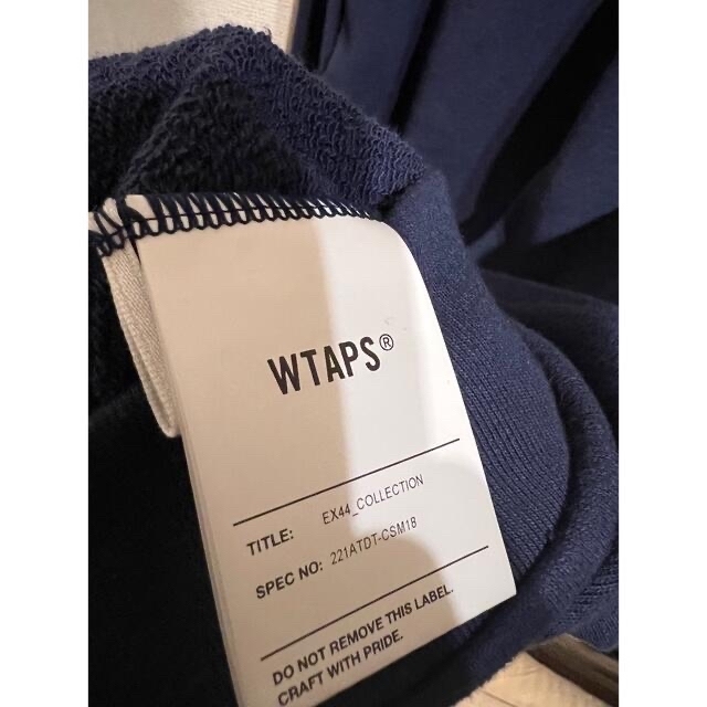 WTAPS ACADEMY SWEAT NAVY スウェット