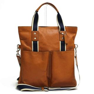 コーチ／COACH バッグ トートバッグ 鞄 ハンドバッグ メンズ 男性 男性用レザー 革 本革 ブラウン 茶  F70558 Heritage Web Leather Foldover Tote ヘリテージ ウェブ レザー フォルド オーバー トート A4サイズ収納可能 2WAY ショルダーバッグ 定番