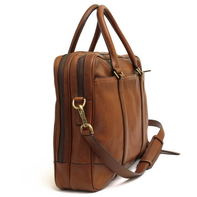 コーチ/COACH バッグ ブリーフケース ビジネスバッグ 鞄 ビジネス メンズ 男性 男性用レザー 革 本革 ブラウン 茶 70777 BLEECKER COMMUTER IN LEATHER ブリーカー レザー コミューター A4サイズ収納可能 2WAY ショルダーバッグ 定番