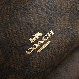 未使用 COACH コーチ F32200 リュック 1点 リュックサック ブラック ブラウン レディース AM3798A34