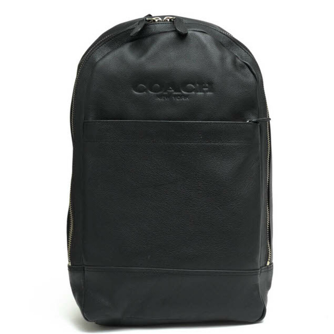 コーチ／COACH リュック バッグ バックパック メンズ 男性 男性用レザー 革 本革 ブラック 黒 F54135 Charles Slim  Backpack In Sport Calf Leather チャールズ スリム バッグパック スポーツカーフ シボ革 シュリンクレザー  ノートPC収納可 ...