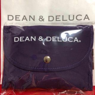 ディーンアンドデルーカ(DEAN & DELUCA)のDEAN&DELUCA エコバッグ 京都店限定 紫色 ショッピングバッグ(エコバッグ)