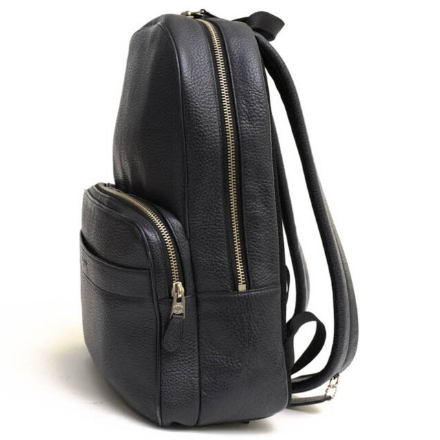 コーチ／COACH リュック バッグ バックパック メンズ 男性 男性用レザー 革 本革 ネイビー 紺 F72082 Hamilton  Backpack In Pebble Leather ハミルトン シボ革 シュリンクレザー ノートPC収納可 定番