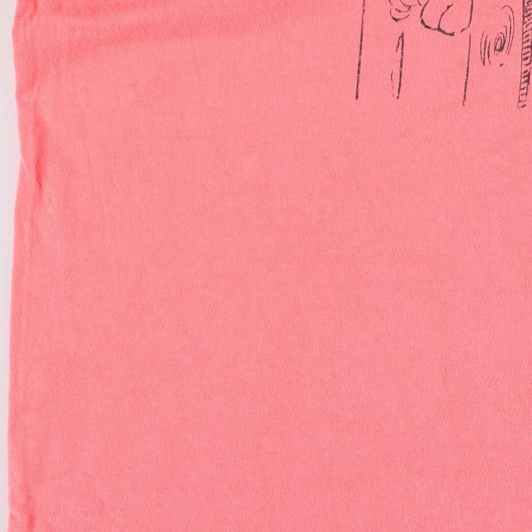 80年代 ヘインズ Hanes ネコ柄 アニマルプリントTシャツ USA製 メンズS レディースM ヴィンテージ /eaa260470