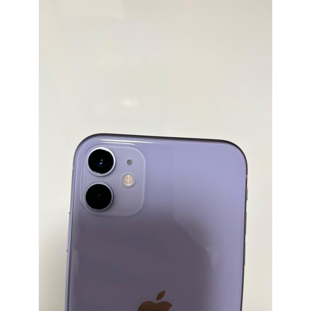 iPhone 11 purple 64GB SIMフリー　ジャンク品 2