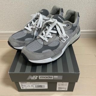 New Balance - 【New Balance】ニューバランス992 27.5cm グレーの通販 ... New Balance ニューバランス スニーカー 25.5cm グレー