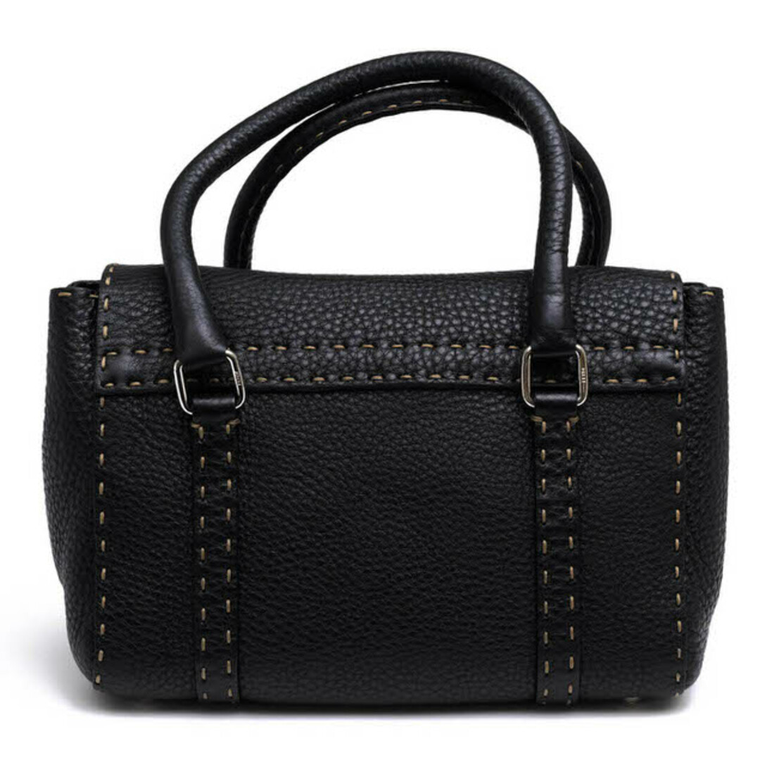 フェンディ/FENDI バッグ ハンドバッグ 鞄 トートバッグ レディース 女性 女性用レザー 革 本革 ブラック 黒 49-23-10946 1925 selleria セレリア ステッチ シボ革 シュリンクレザー フェンディ/FENDI バッグ ハンドバッグ 鞄 トートバッグ レディース 女性 女性用レザー 革 本革 ブラック 黒 49-23-10946 1925 selleria セレリア ステッチ シボ革 シュリンクレザー