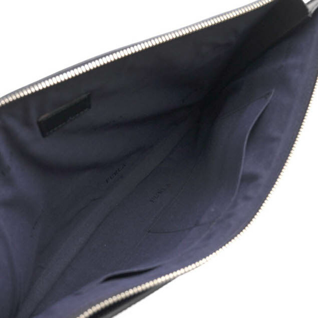 フルラ／FURLA バッグ セカンドバッグ クラッチバッグ 鞄 メンズ 男性 男性用レザー 革 本革 ブラック 黒  MARTE DOCUMENT HOLDER L字ファスナー
