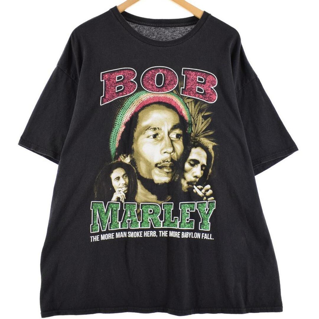 BOB MARLEY ボブマーリー RAP TEE ラップT バンドTシャツ バンT メンズXL ヴィンテージ /eaa263253