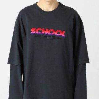 ダイリク レイヤードロンT ロンT school スクール フリーサイズ 最新