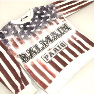 バルマン(BALMAIN)のSALE‼️バルマン BALMAIN トレーナー トップス シャツ(Tシャツ/カットソー)