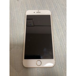 iPhone6s SIMフリー ゴールド　64GB ヒビ　バッテリー89%(スマートフォン本体)