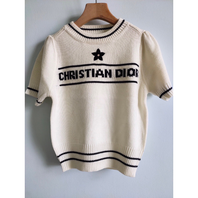 Dior CHRISTIAN DIOR ショートスリーブ セーター 新品未使用