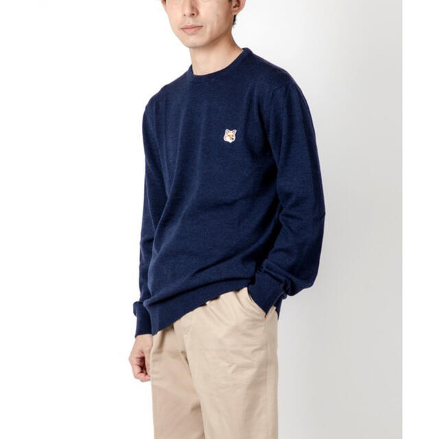 MAISON KITSUNE' - 【新作】フォックスパッチ ニット MAISON KITSUNE ...