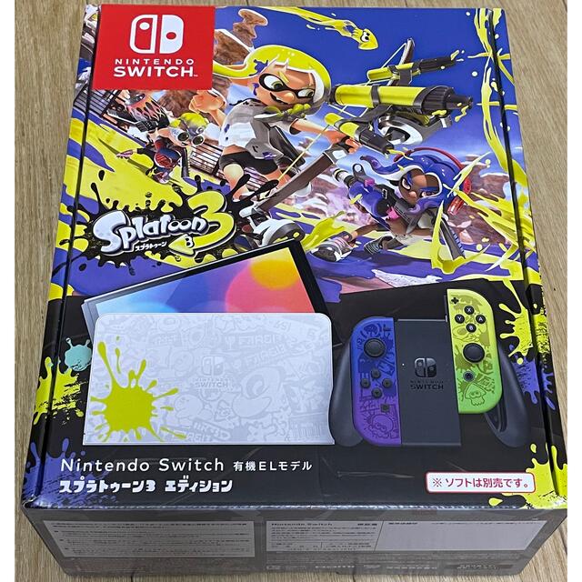 新品未開封 ニンテンドースイッチ本体 有機EL スプラトゥーン3 ...