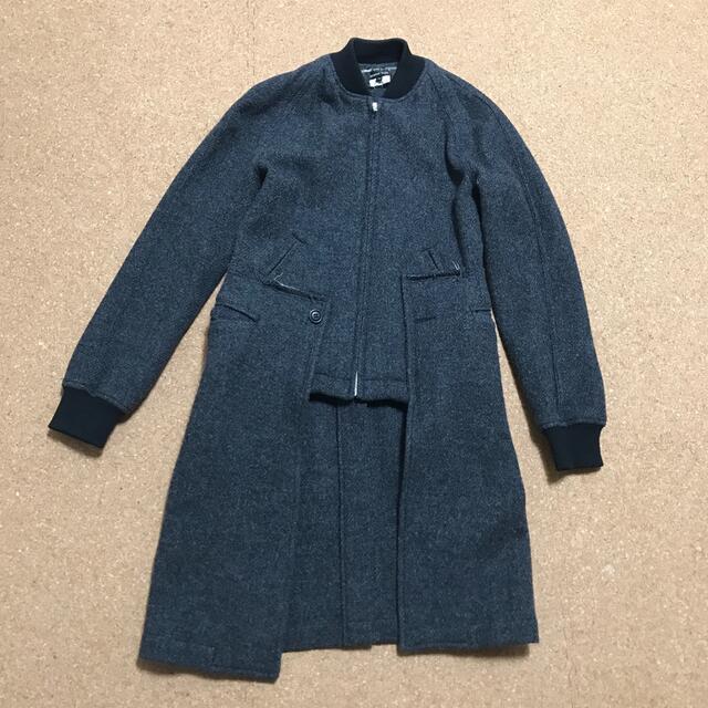 COMME des GARCONS HOMME PLUS(コムデギャルソンオムプリュス)のコムデギャルソンオムプリュス　ドッキングコート メンズのジャケット/アウター(その他)の商品写真