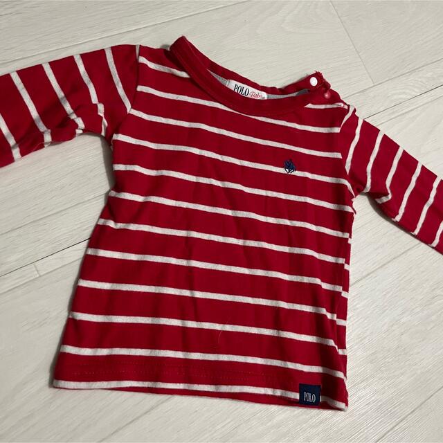 ラルフローレン ロングTシャツ キッズ/ベビー/マタニティのベビー服(~85cm)(Ｔシャツ)の商品写真