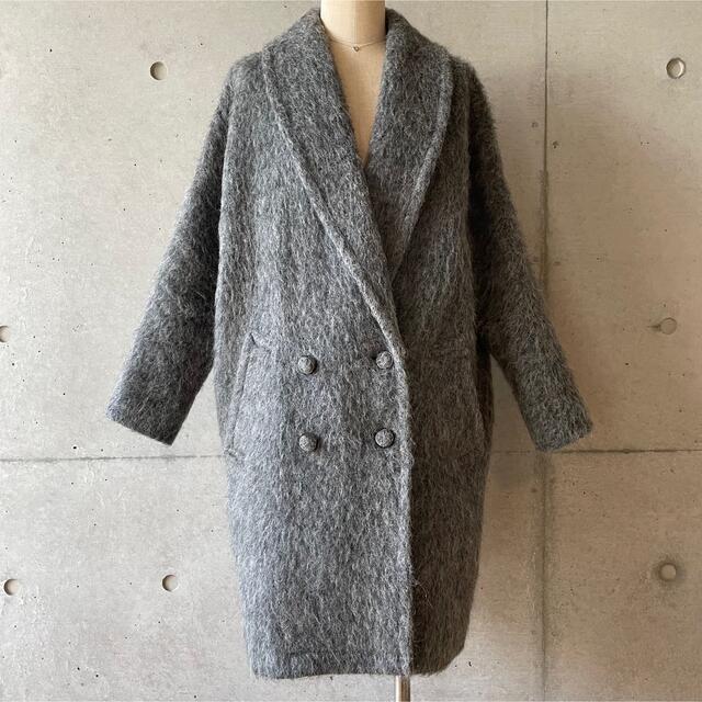 限定価格セール! 超美品 GRACE CONTINENTAL メランジシャギーコート