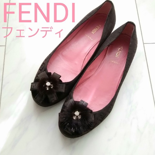 グランドセール ズッカ柄 FENDI 36 【FENDI】美品 フェンディーの