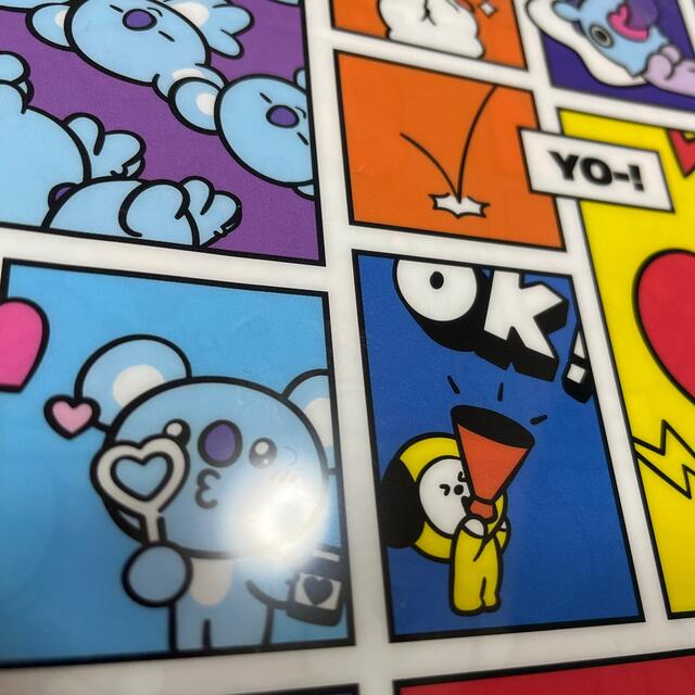 BT21 クリアファイル　ラバーマスコットセット エンタメ/ホビーのタレントグッズ(アイドルグッズ)の商品写真